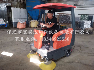 廊坊霸州工廠—宏瑞達(dá)1450掃地車(chē)案例